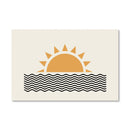 Geo Sunrise Canvas