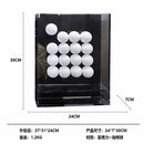 Geometric abstract acrylic ball ornament living room display box