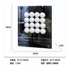 Geometric abstract acrylic ball ornament living room display box
