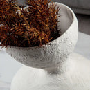 Geometric abstract ceramic vase living room sculptural decor
