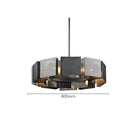 DecorBites™ Black Metal Pendant Lights: Stylish LED Luxury Hanging Lamp for Home Decoration
