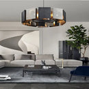 DecorBites™ Black Metal Pendant Lights: Stylish LED Luxury Hanging Lamp for Home Decoration