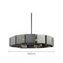 DecorBites™ Black Metal Pendant Lights: Stylish LED Luxury Hanging Lamp for Home Decoration