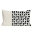 Geometric caramel color velvet cushion cover living room throw pillow
