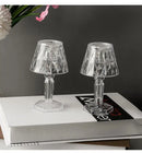 Geometric crystal diamond led night light for bedroom reading