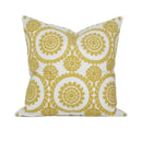 Geometric embroidered noble white & gray cushion cover living room