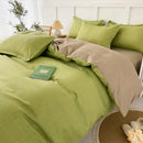 Geometric floral black & white bedding set bedroom duvet cover