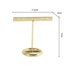 Geometric gold jewelry display rack bedroom earring stand