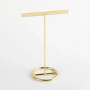 Geometric gold jewelry display rack bedroom earring stand