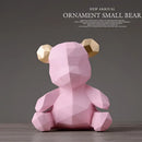 DecorBites™ Bear Figurine Resin Sculpture Ornament Home Office Garden Gift