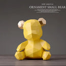 DecorBites™ Bear Figurine Resin Sculpture Ornament Home Office Garden Gift