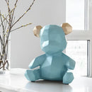 DecorBites™ Bear Figurine Resin Sculpture Ornament Home Office Garden Gift