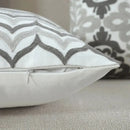 Geometric grey & pink cushion cover living room pillow case