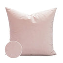 Geometric pink & white embroidered pillow covers living room decor