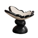 Geometric resin tray black & white butterfly bowl dining room storage