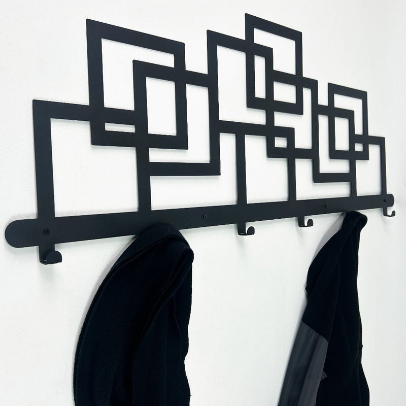 Geometric Shaped Clothing Rack