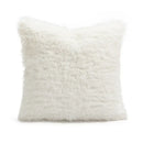 Geometric tufted plush cushion cover mustard & white living room decor