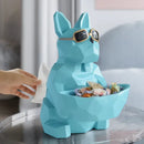 DecorBites™ Cool Dog Tissue Box Holder with Storage Box Home Office Decor Dog Figurine