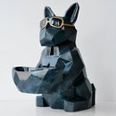 DecorBites™ Cool Dog Tissue Box Holder with Storage Box Home Office Decor Dog Figurine