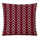 Geometric yellow linen pillow cover set living room autumnal decor