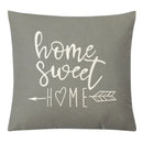 Geometric yellow linen pillow cover set living room autumnal decor