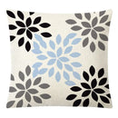 Geometric yellow linen pillow cover set living room autumnal decor