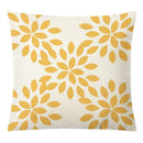 Yellow Linen Pillow Cover Set