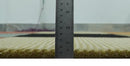 Geometrical Square Shape Black, Olive, Rust and Silver Stripes 5x8 wool and Art Silk rug