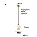 Geometry marble led chandelier creamy white & beige kitchen island
