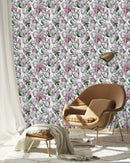 Voguish Magnolia Wallpaper