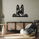 German Shepherd Metal Wall Art – Dog Lover Pet Home Decor