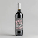 Getting Lucky Wine Label