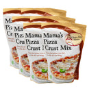 Gluten Free Pizza Crust Mix | Pack of 6 | 18 oz | Gluten Free Mama | 6058