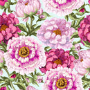 Large Pink Flowers Wallpaper