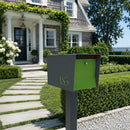 UptownBox-2.0 in TEXTURED GRAY METALLIC - Modern Mailbox