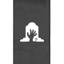 Ghoulish Rising Hand Halloween Logo Panel