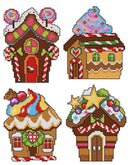 "Gingerbread Houses" 127CS Counted Cross-Stitch Kit