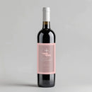 Girl Godparents Wine Label