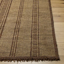 Gita Jute & Leather Rug - Clearance