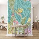 Hand Drawn Exotic Plants Wallpaper
