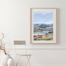 "Glacier Lake" Art Print