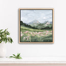 "Glacier Views" Art Print