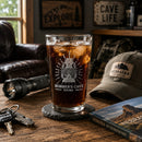 Robber's Cave Pint Glass | 16 oz | Robber's Cave