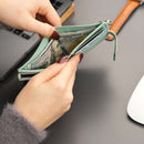 Glenrock Green Leather Pop-up Cardholder Wallet