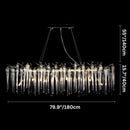 Glere Rectangular Chandelier