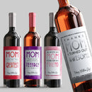 Glitter Mother's Day Wine Label Set