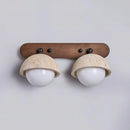 Globe Pecherna Travertine Wall Sconce