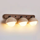 Globe Pecherna Travertine Wall Sconce
