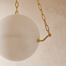Globus Alabaster Pendant Light