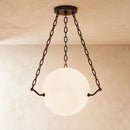 Globus Alabaster Pendant Light